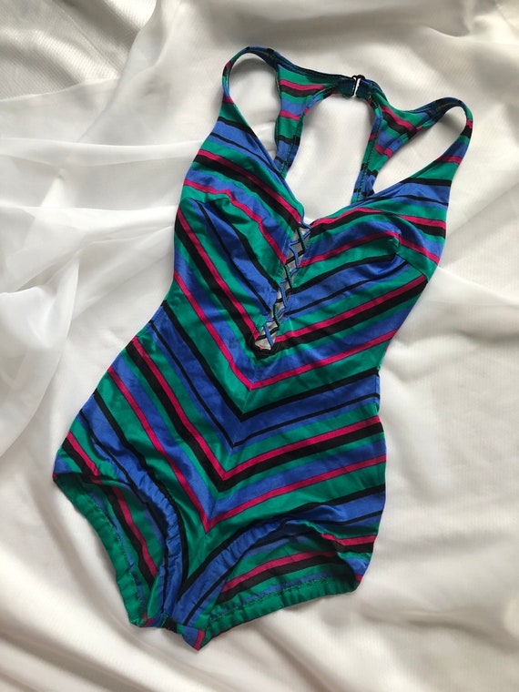 Vintage one piece bathing suit size extra small st