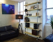 Urban Industrial Shelving Unit - can be made to any size or finish