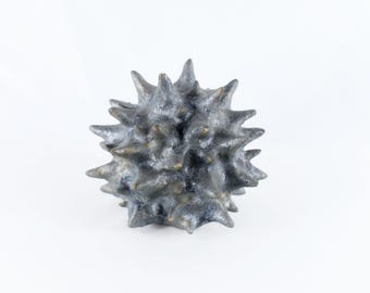 Metallic Ceramic Sea Urchin Sculpture 3