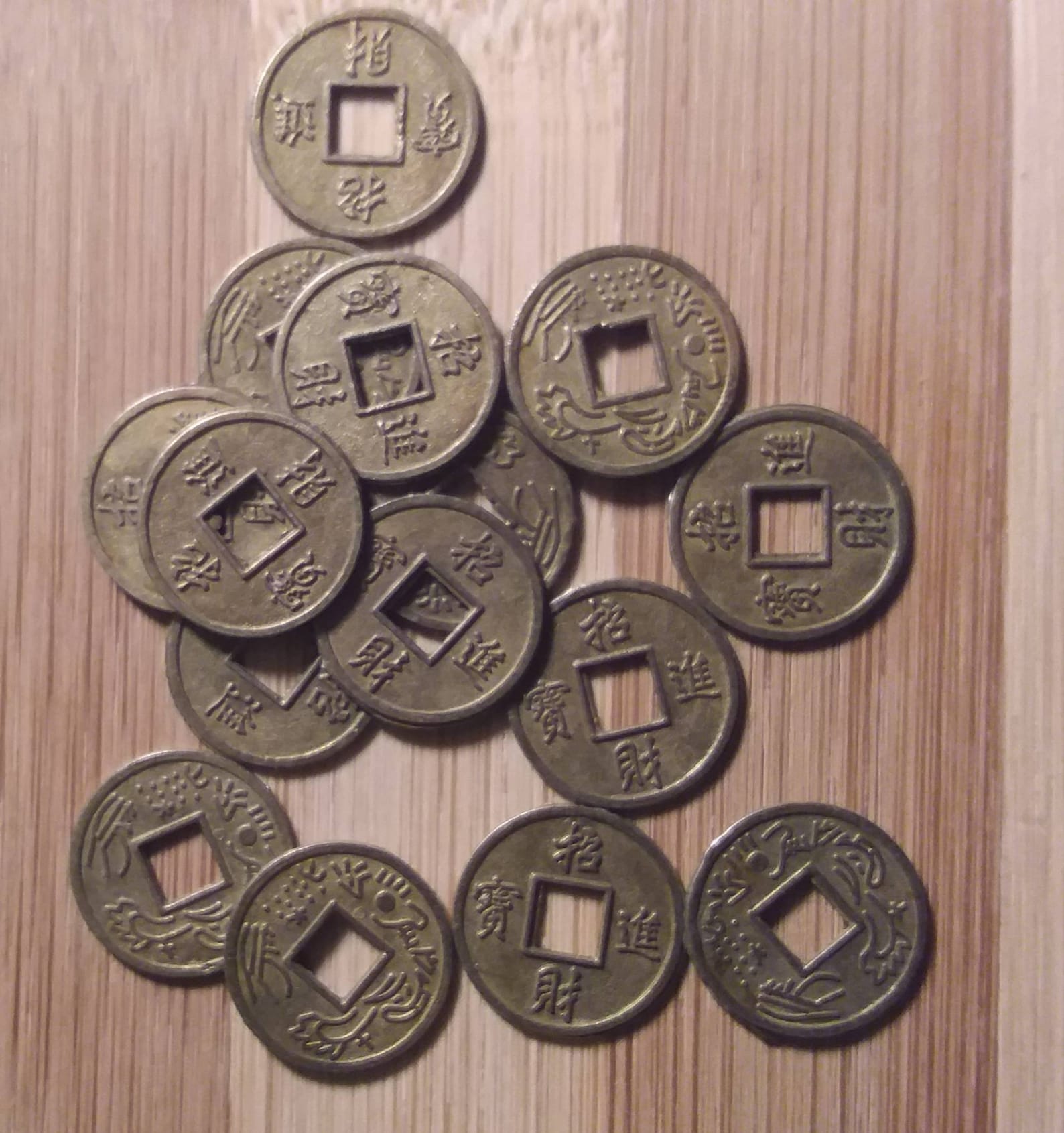 Feng Shui Lucky Chinese Coins Etsy