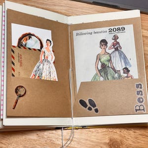 Nancy Drew Junk Journal- Vintage Junk Journal- Upcycled Book- Altered ...