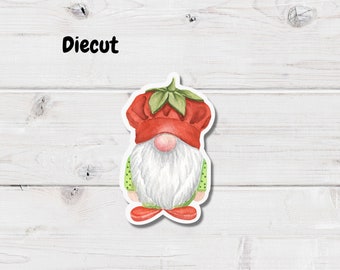 Summer Gnome Diecut- Planner Diecut- Gnome- Planner Diecut- Journal Decoration