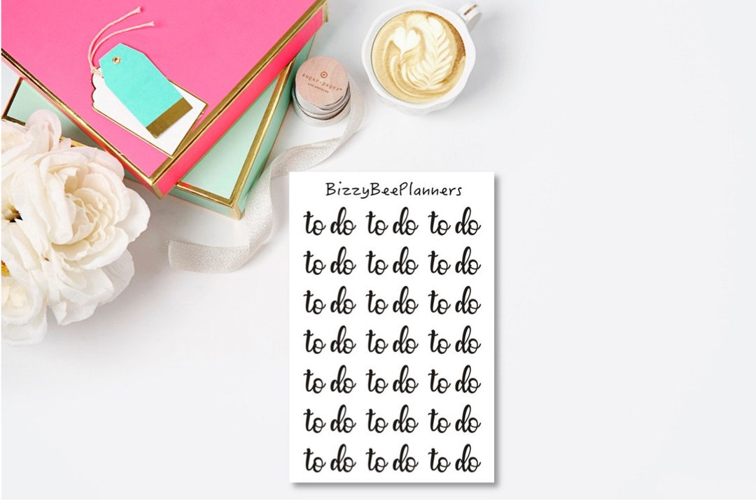 To Do Request Sticker To Do Script Stickers- to Do Planner Stickers- Script Planner Stickers ...