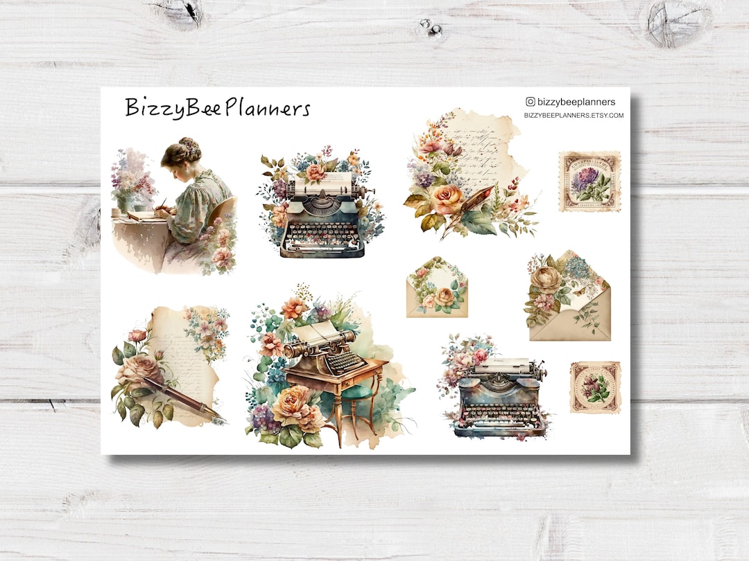 Beautiful Writing Sticker Beautiful Letters Deco Stickers- Stickers- Planner Stickers ...