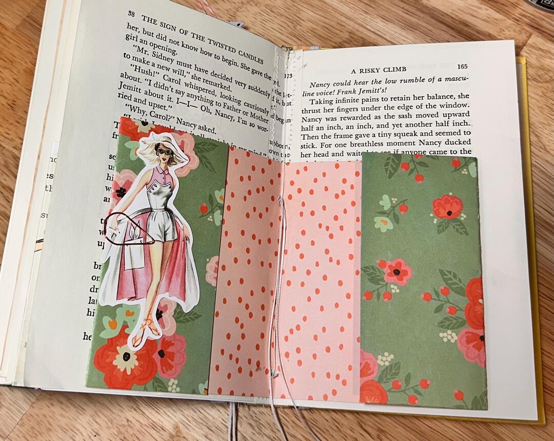 Nancy Drew Junk Journal-the Sign of the Twisted Candles-vintage Junk ...