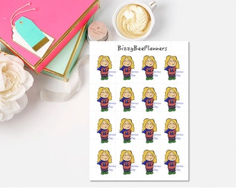 JW Planner Stickers, Ministry Tracker, Ministry Planner Stickers, Eliza B. Service Stickers