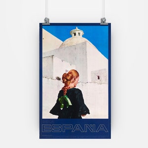 Vintage poster - Ibiza - Spain - España - 1971 - Travel
