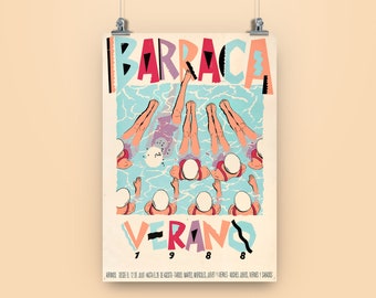 Vintage poster - Barraca Verano 1988 - Valencia