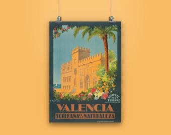 Vintage poster - Lonja de Valencia 1920s 1930s - by Mellado