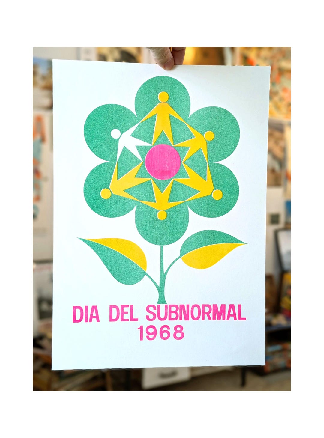 Dia Del Subnormal 1968 - Riso Print - Etsy