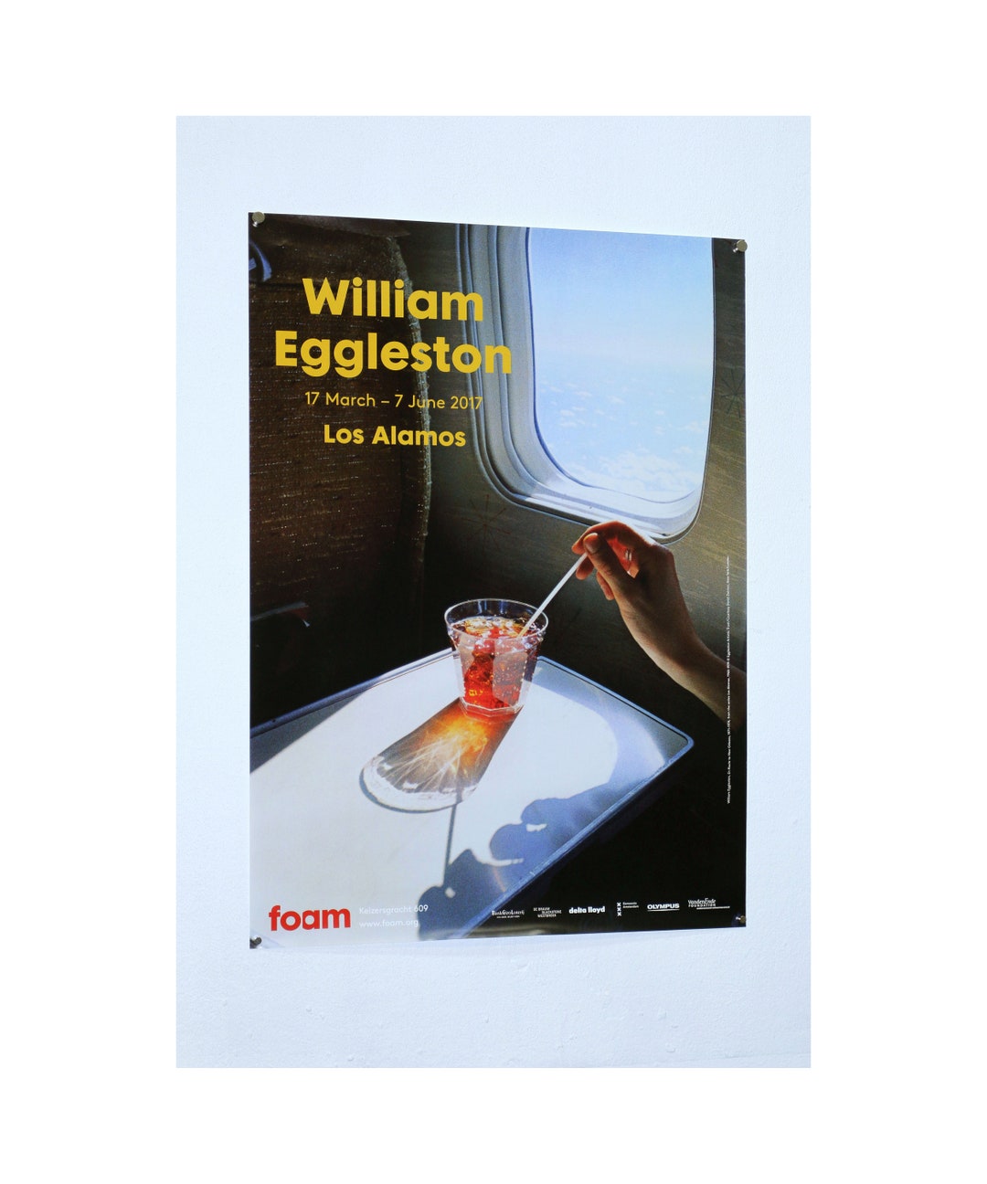 William Eggleston Exhibition Poster - FOAM 2017 - Los Alamos - Etsy