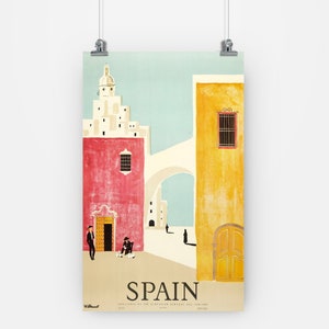 Vintage poster - Spain - Villemot - Travel - 1950s