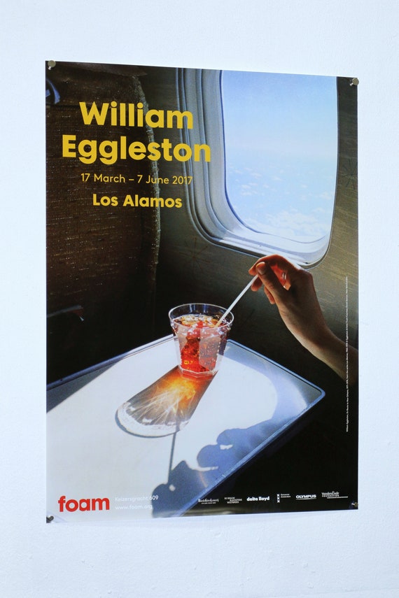 William Eggleston Exhibition Poster - FOAM 2017 - Los Alamos - Etsy