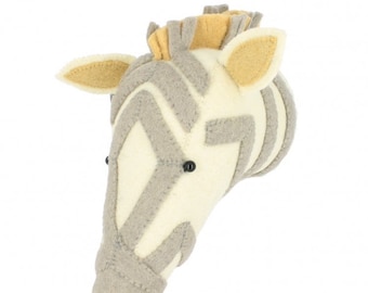 Zebra | Stuffed Zebra | Kids Room Head | Kids Animal Head | MINI Zebra| Noah’s Ark