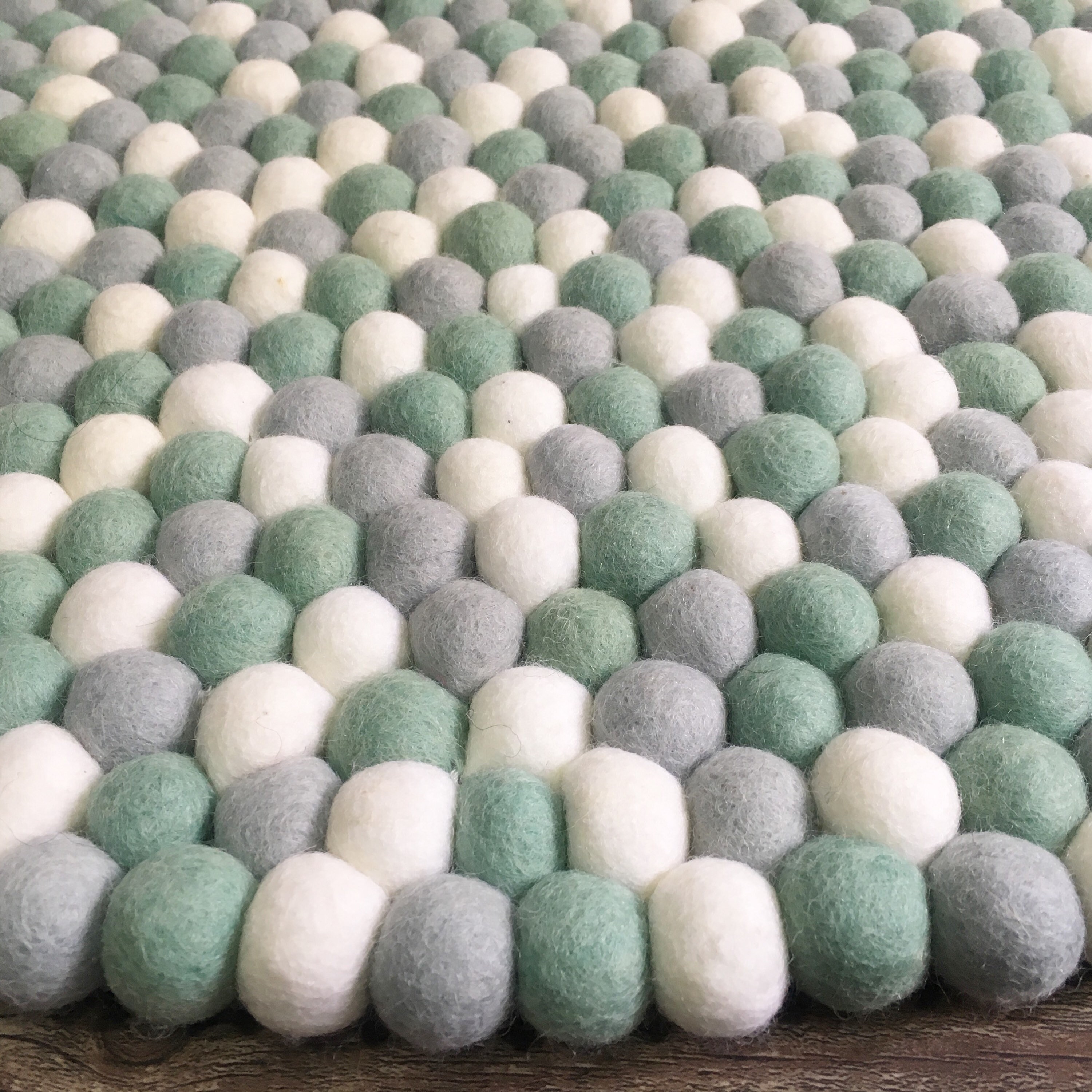 Rug One Green Bottle Green Nursery Rug Free Shipping Felt Etsy