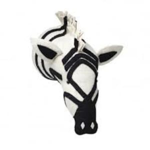 Zebra | Stuffed Zebra | Kids Room Head | Kids Animal Head | MINI Zebra