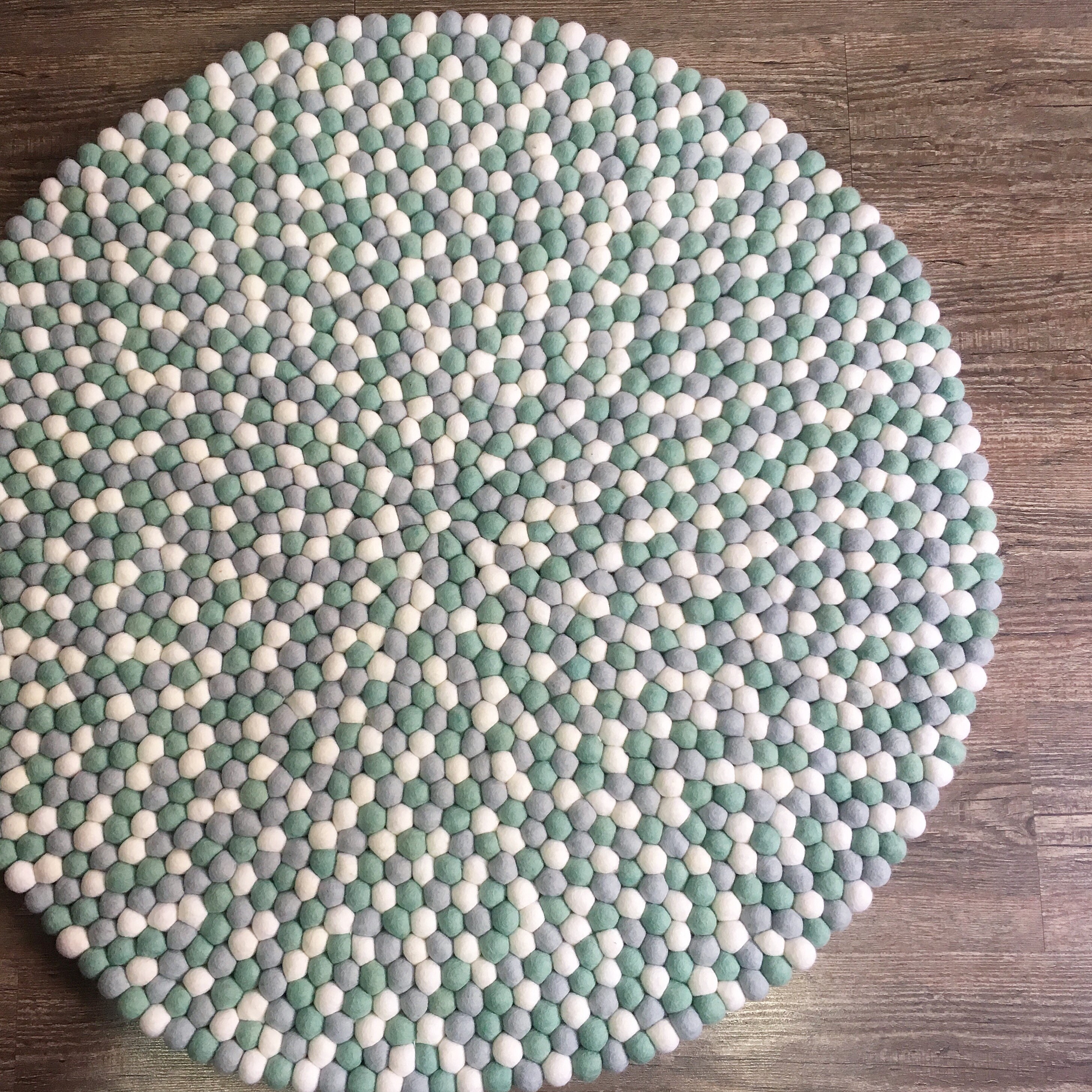 Rug One Green Bottle Green Nursery Rug Free Shipping Felt Etsy