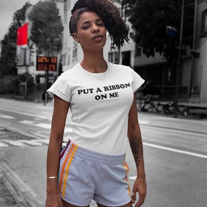 Rip Me Out The Plastic Tee/Put a Ribbon on Me Tee, Latto Put it on the Floor, Cardi B Tee