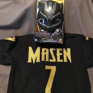Black Panther Kids Birthday Shirt Package