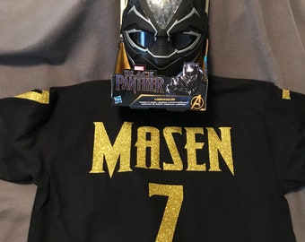 Black Panther Kids Birthday Shirt Package