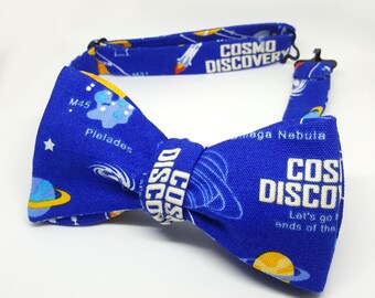 Cosmos Bowtie / lazo del sistema solar / planeta bowtie / astrónoma pajarita / regalos de tecnología para hombres / pajarita de galaxia / pajarita de boda / regalos para él