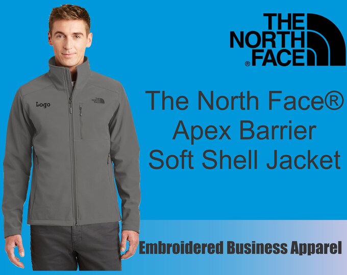 The North Face® Apex Barrier Soft Shell Jacket, Embroidered, North Face Jacket.