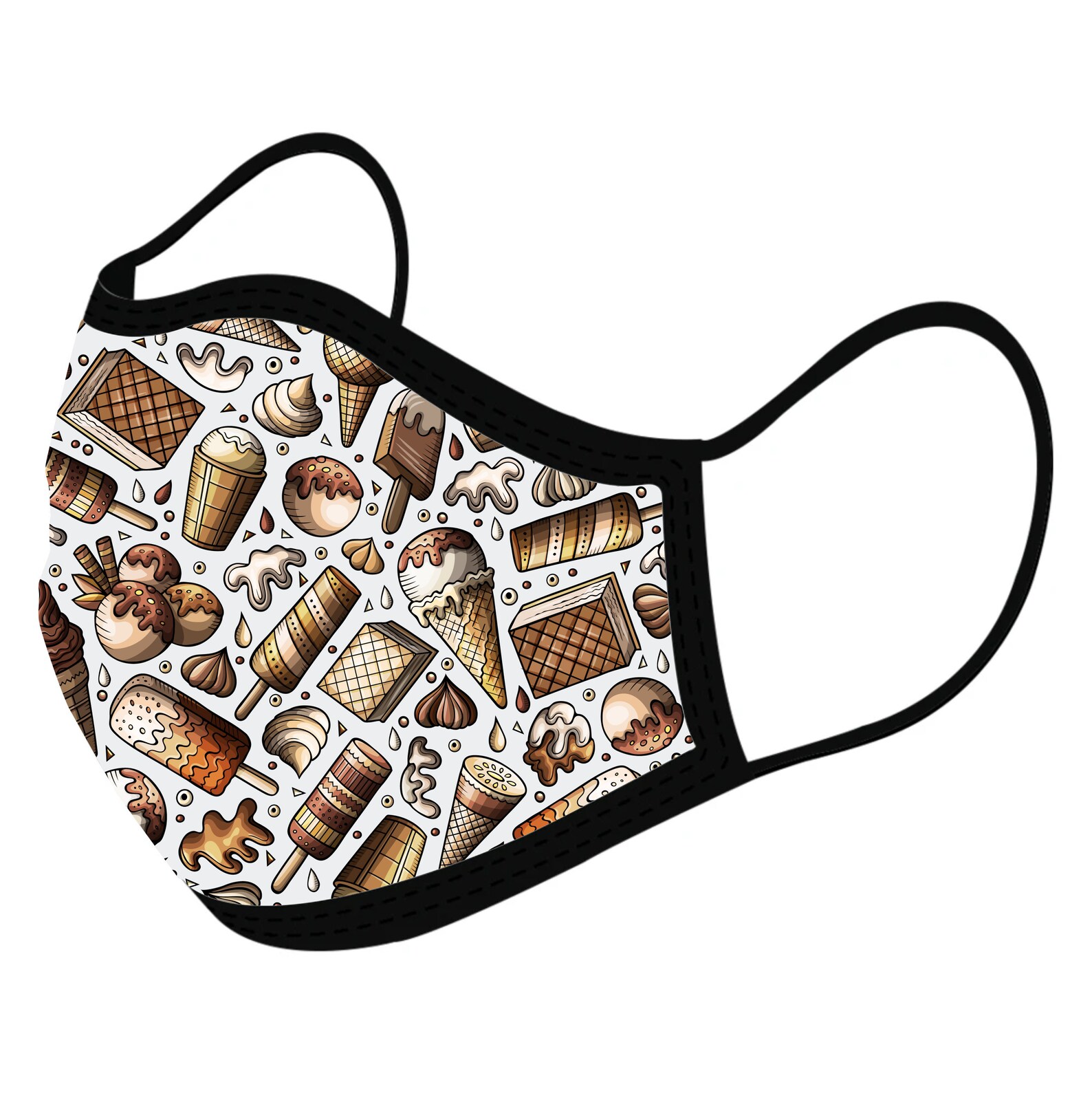 Custom Ice Cream Face masks Adult mask Washable masks Etsy