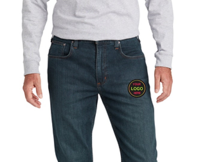 Carhartt® Rugged Flex® 5-Pocket Jean, Embroidered Carhartt Pants.