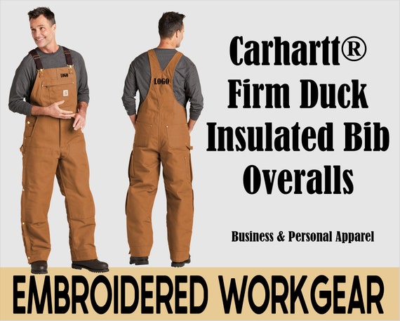 Carhartt Work Men's Bib Overalls Lined Yukon Extreme Nylon