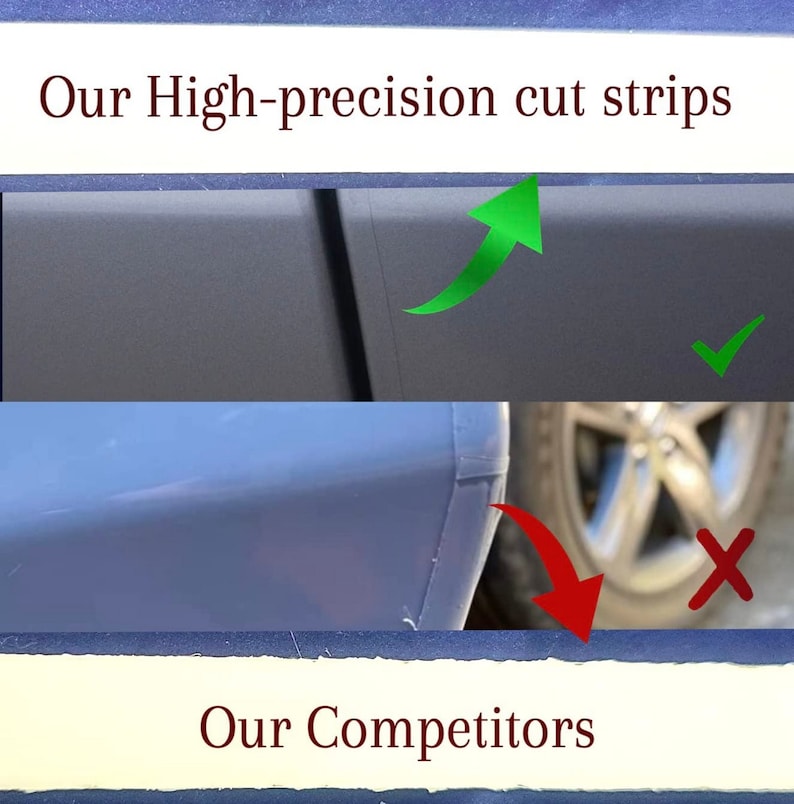 Authentic 3M Door Edge Paint Protection Film Pro Series 200 Precut