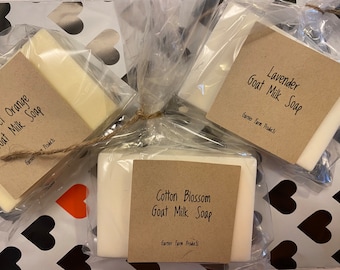 Goat Milk Soap Handmade Soap Homemade Soap Unscented Goats Milk Soap 4 ounce Bar Soap