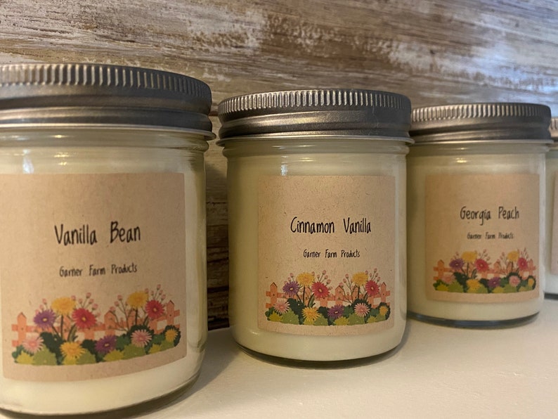 Homemade Candles Soy Candles Wood Wick Soy Candles Handpoured Candles Homemade Candles Scents for any occasion image 5