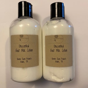 GOAT MILK LOTION with Honey 8 ounce with Free Shipping 8 oz bottle of Goat Milk Lotion
