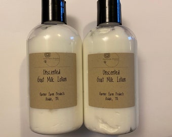 GOAT MILK LOTION with Honey 8 ounce with Free Shipping 8 oz bottle of Goat Milk Lotion
