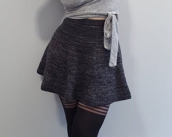 BREIEN PATROON - De Flirt Rok Lite // gebreid rokpatroon, a-lijn rok, meisjes, dames, zomerrok, uitlopende rok, lenterokpatroon