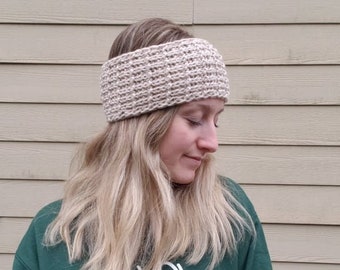 The Ridgeline Headband - KNITTING PATTERN // knit headband pattern, women, unisex, knitting, ear warmer, textured headband, cozy ear warmer