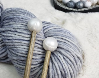 Neutral Round Stitch Stopper Set | Knitting Tool | Needle Stopper | Accessory | Maker Tool | Craft Supplies | Point Protector