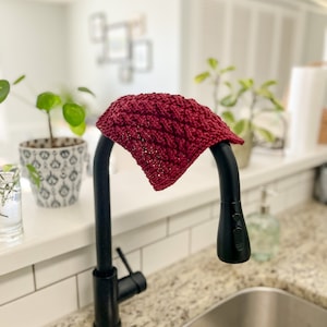 KNITTING PATTERN - The Milk and Sugar Dishcloth // dishcloth pattern, washcloth, knit pattern, dishcloth, spa cloth, cotton, knit dishcloth