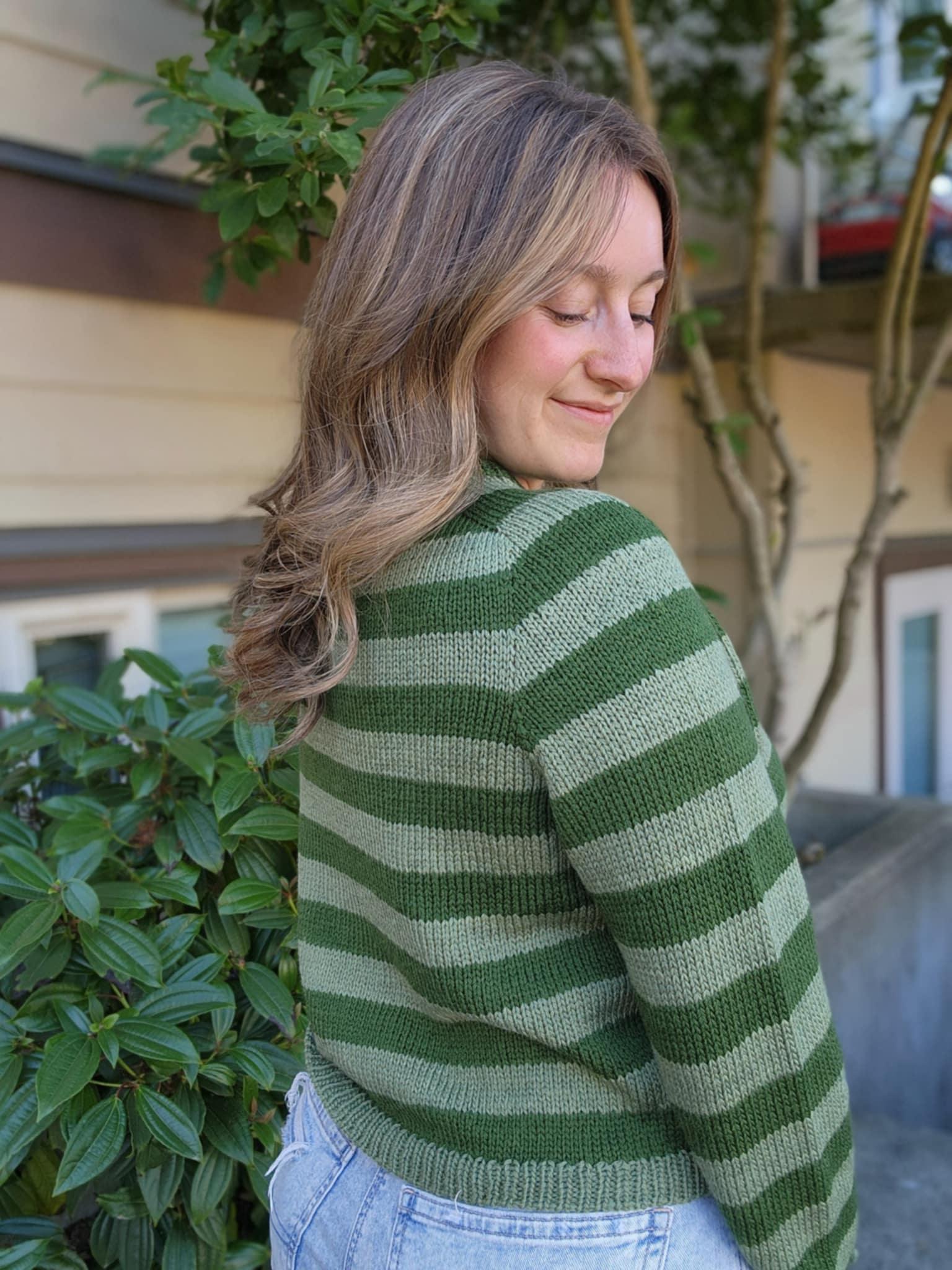 KNITTING PATTERN - the Scorned Sweater // Size Inclusive, Crew Neck, DK ...