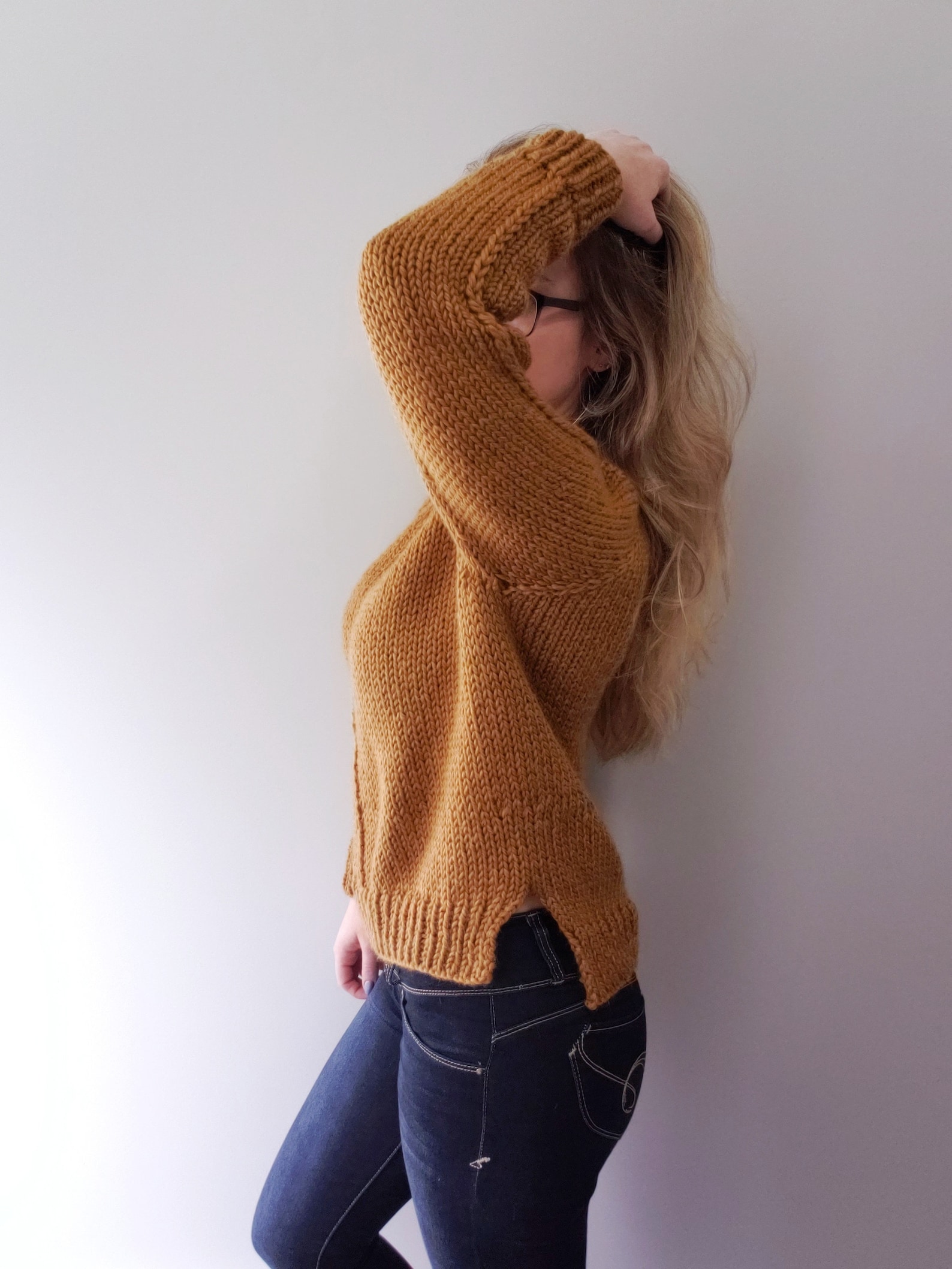 KNITTING PATTERN the Compass Sweater // Knit Sweater - Etsy Canada