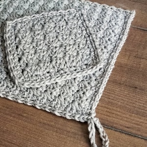 CROCHET PATTERN SET- The Sedgewick Coaster and Dishcloth // coaster pattern, dishcloth pattern, washcloth, sedge stitch, crochet pattern set
