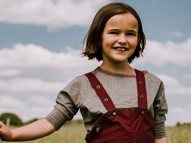 Kinder Oberteil Fledermausshirt T-schirt nachhaltige Kindermode Bild 1