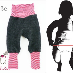 Bio Wollwalk Hose / Knickerbocker Schurwolle / Baby / Kind / Mulesingfrei Bild 2