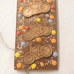 Belgian Chocolate Cycling Bike Bar, Novelty Gift