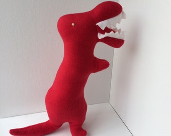 Red T-Rex Plushie / Tyrannosaurus Rex plush