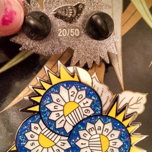Ween Bonnaroo 2016 Hard Enamel Pin - black nickel