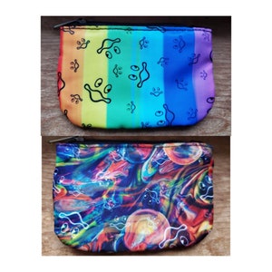 KGLW King Gizzard and the Lizard Wizard mini coin card pouch show wallet - Pick a style