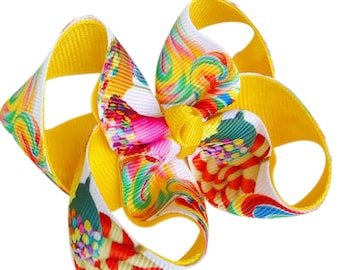 Candy Themed Hair Bow Clip - Candy Themed Hair Accessories