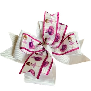 Ballet Hair Bow - Ballet Dance Hair Bow