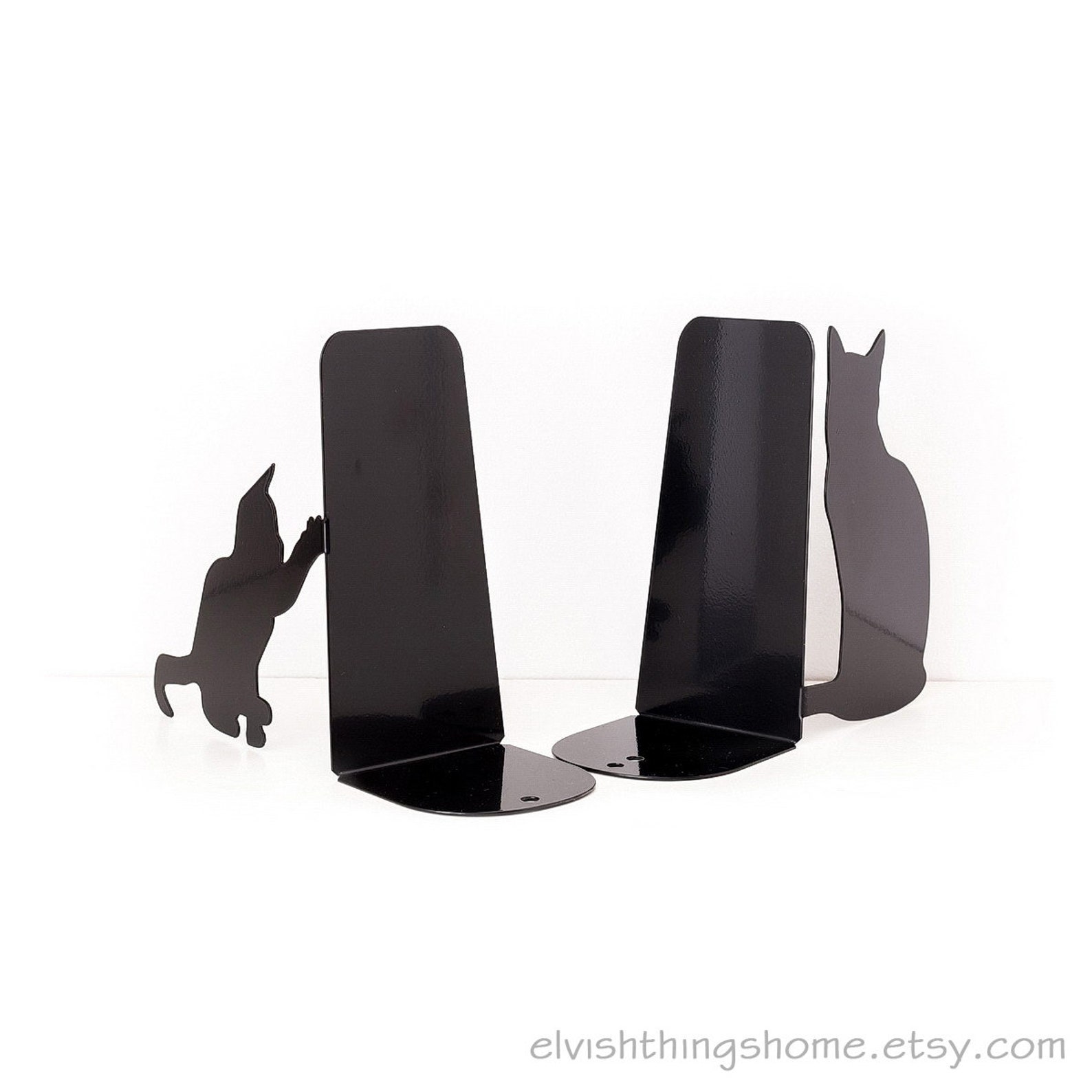Book ends Cat lady Kids bookends Cat lover gift Nursery Etsy